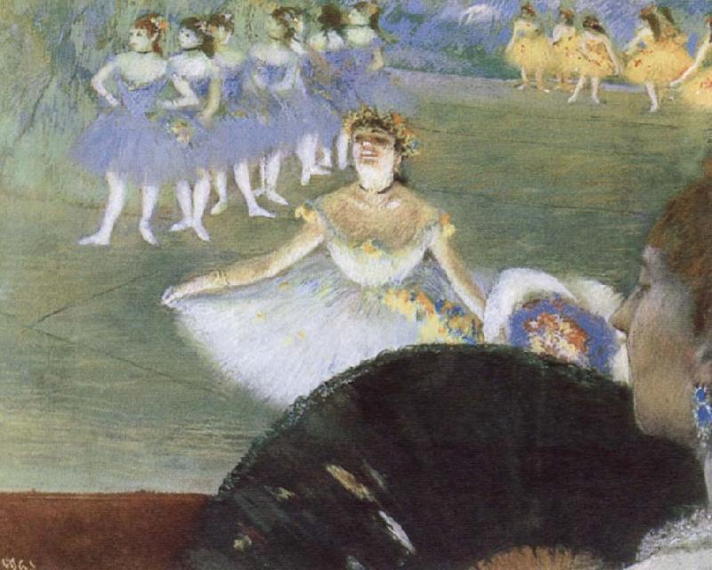 Edgar Degas The Star or Dancer on the Stage oil painting image